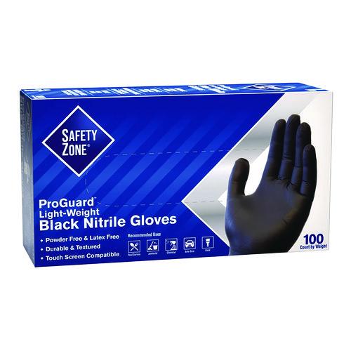 6 Mil Powder Free Nitrile Gloves; 100/Box, 10 Boxes/Carton
